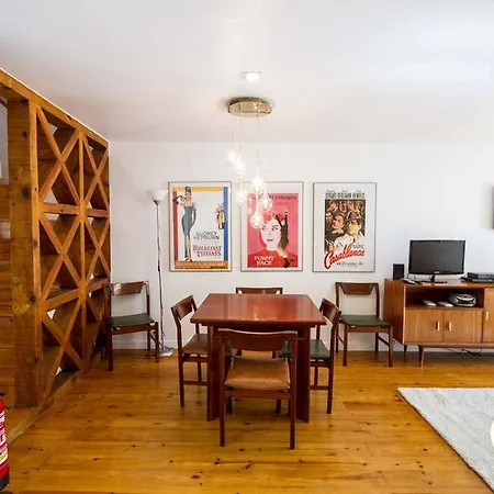 Apartment Vintage Chic With Terrace Garden & Air Con Lisbon